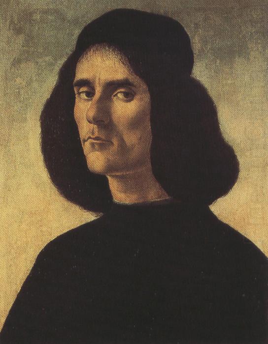 Portrait of Michele Marullo (mk36), Sandro Botticelli